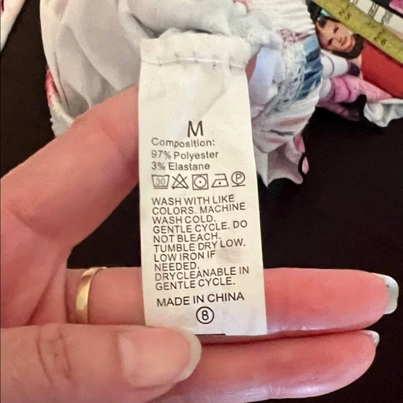 #1297=Cactus & Cowboy Hat One Piece Set Pj - Picture 3 of 9